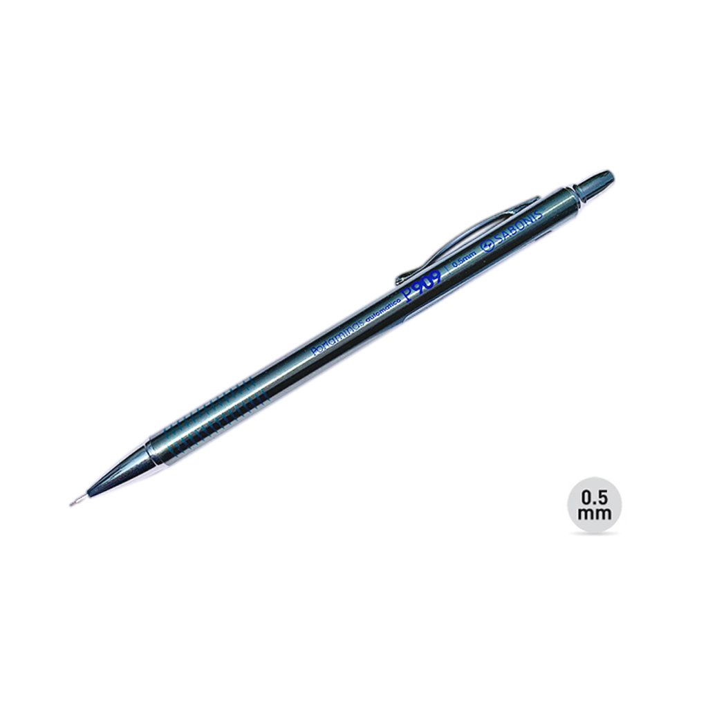 PORTAMINAS METÁLICO DE 0.5 MM.Su elegancia no está peleada con su eficacia, ideal para trabajos escolares y de oficina.&nbsp;Calidad garantiza.Exhibidor c/ 24 piezas.