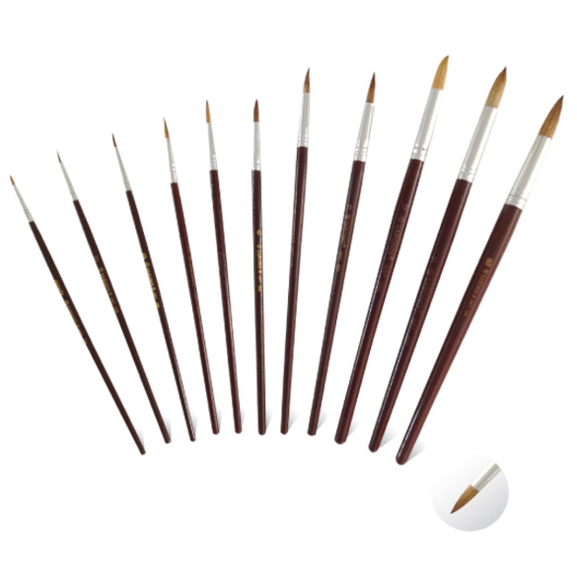 PINCEL SABONIS REDONDO # 8.&nbsp;Caja c/ 12 pzs.