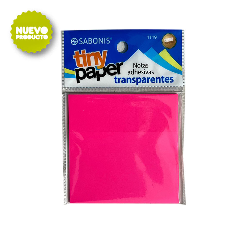 Notas Adhesivas cuadradas 5 Colores C/30 Hojas.