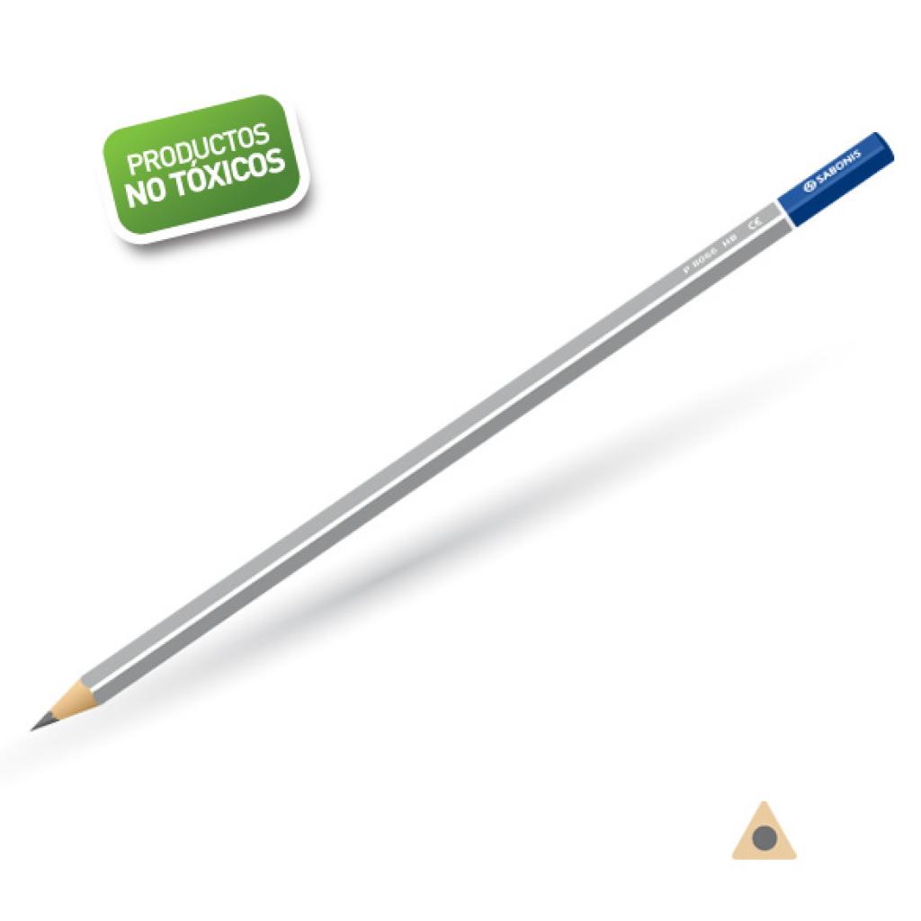 Lápiz triangular HB.Fabricado con madera especial, ideal para uso escolar y oficina, minas mas resistibles, no tóxico.Caja x 12 unidades.