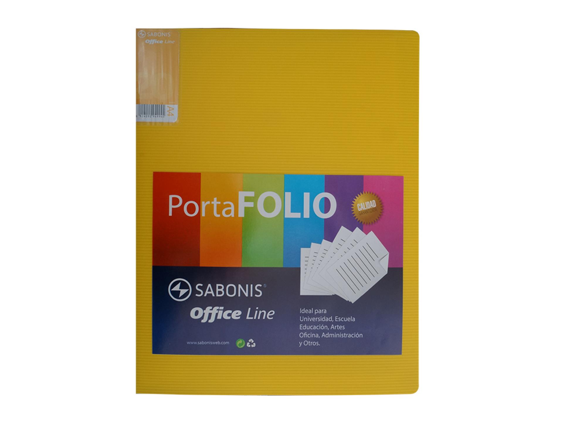 CARPETA PLÁSTICO A4 DE 1